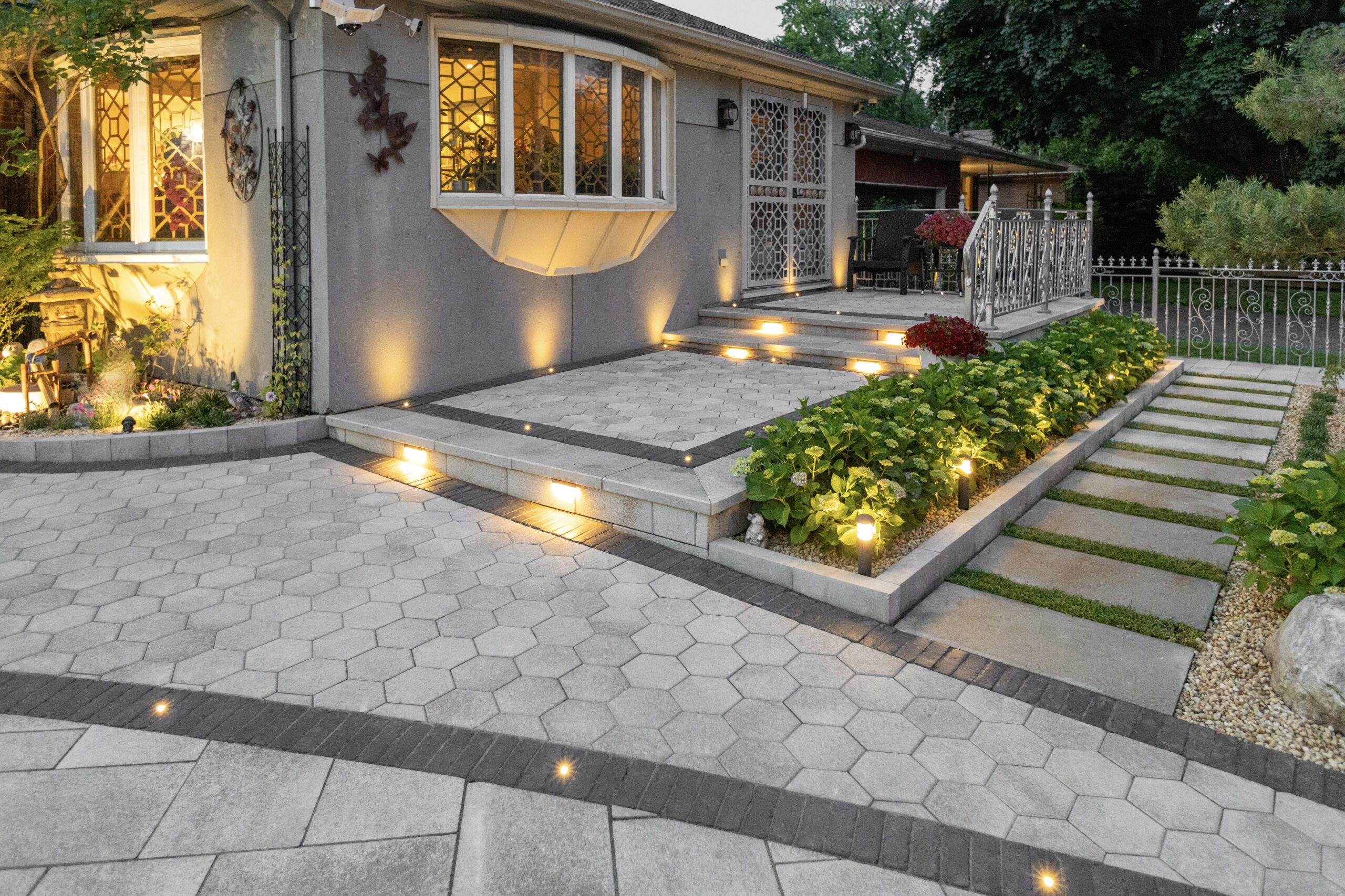 Canaan Landscaping Entrances