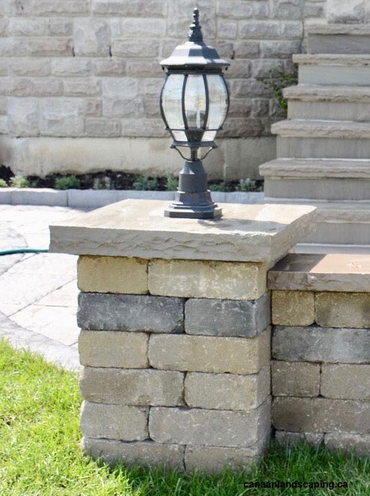 Pier Caps – Canaan Landscaping